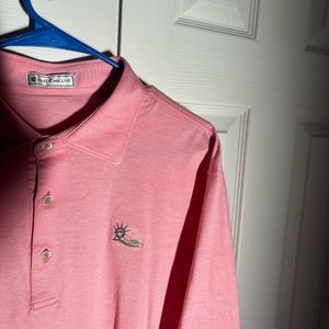 Peter Millar Liberty National Golf Club Embroidered Logo Polo Men's Large